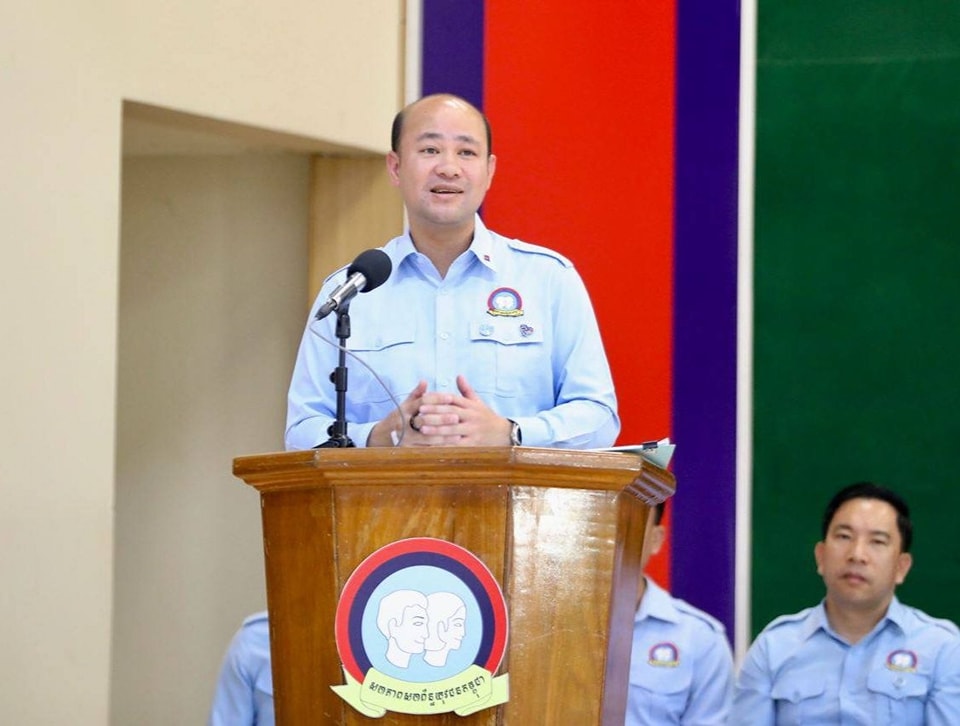 ឯកឧត្ដម សុខ ពុទ្ធិវុធ អញ្ជើញចូលរួមក្នុងពិធីសំណេះសំណាលជាមួយសមាជិក សមាជិកា សហភាពសហព័ន្ធយុវជនកម្ពុជាប្រចាំវិទ្យាស្ថានគរុកោសល្យរាជធានីភ្នំពេញ