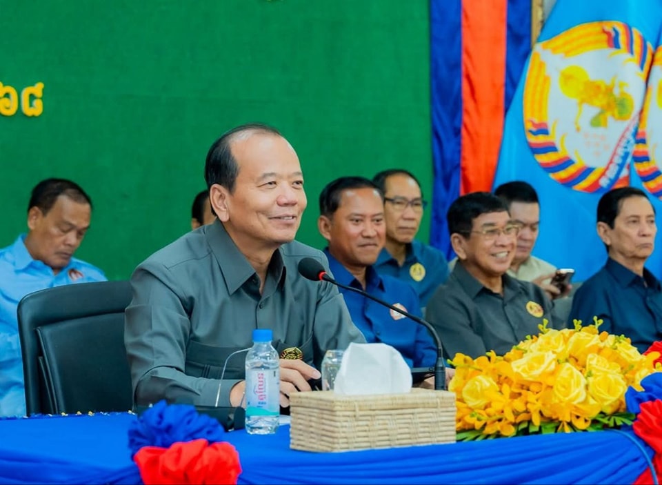 ឯកឧត្តម សុខ ពុទ្ធិវុធ អញ្ជើញចូលរួមកិច្ចប្រជុំផ្សព្វផ្សាយលទ្ធផលនៃសន្និបាតគណៈកម្មាធិការកណ្តាលលើកទី៤៥ របស់គណបក្សប្រជាជនកម្ពុជា